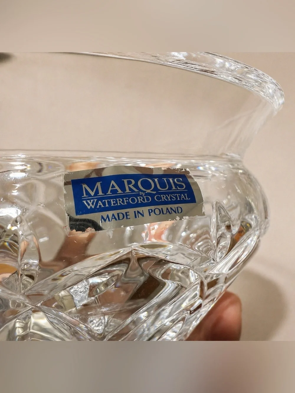 Lot 2 Vintage Waterford Marquis Glenbrook 5.5